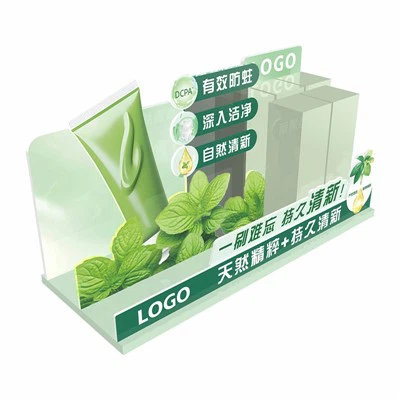 Гофриран пластмасов дисплей за паста за зъби